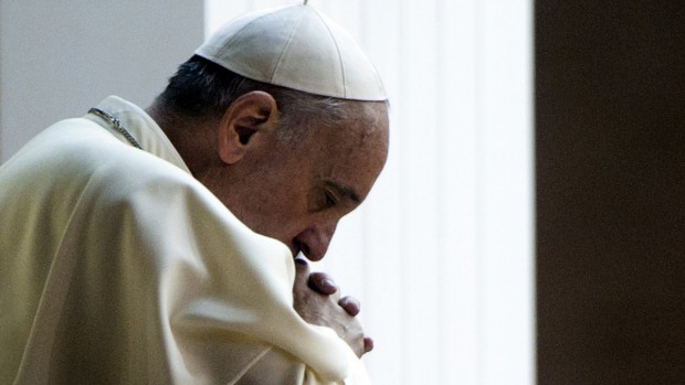 papez frantisek modlitba
